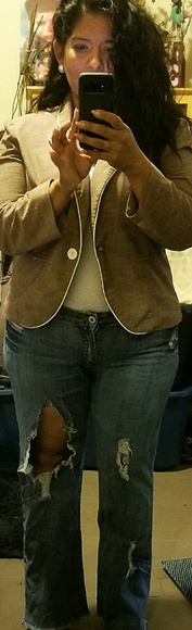 SOLD- Bundle- Rustic Jeans w/Tan Blazer - Picture 7 of 7